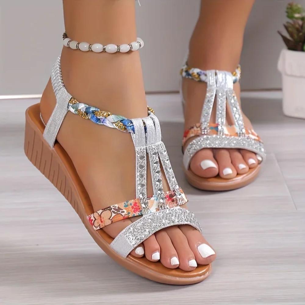Anastasia Comfortabele Sandalen met Blokhak