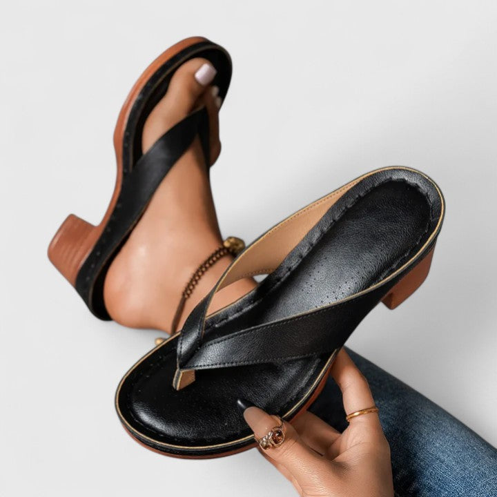 Anastasia Comfortabele Sandalen met Blokhak