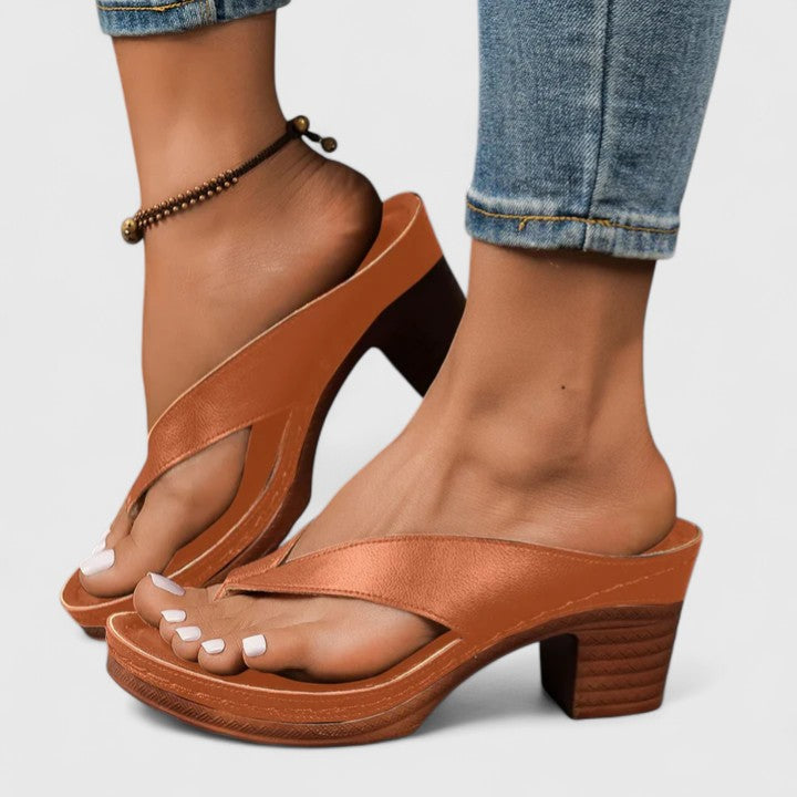 Anastasia Comfortabele Sandalen met Blokhak
