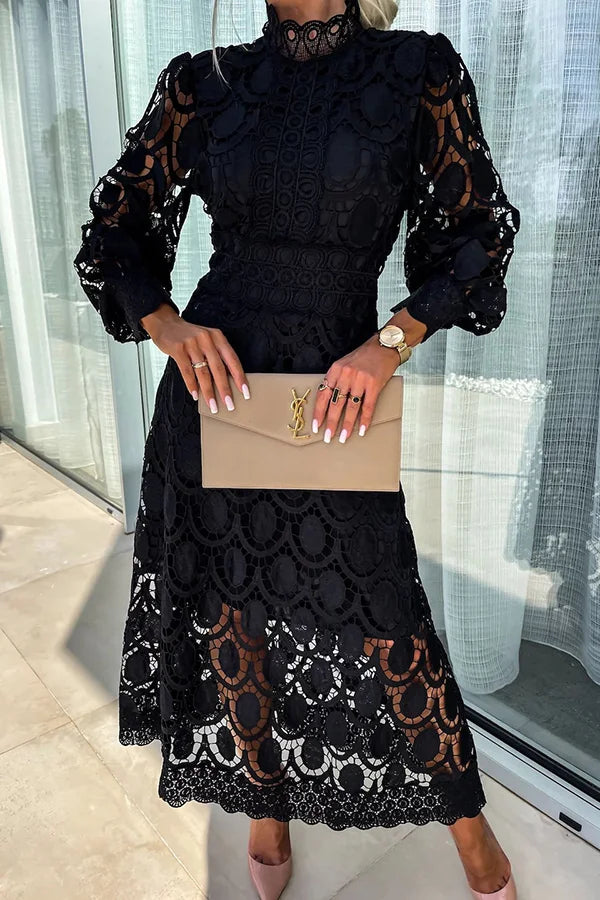 Seraphina Stijlvolle Midi Jurk