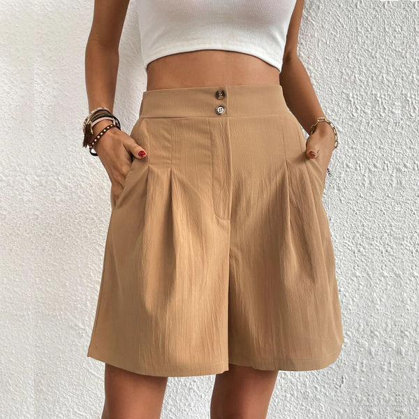 Carol Getailleerde Shorts
