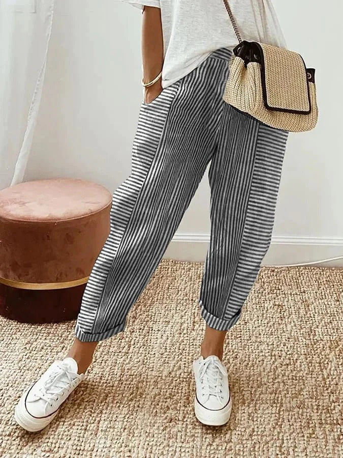 Holly Verfijnde Broek met Zakken