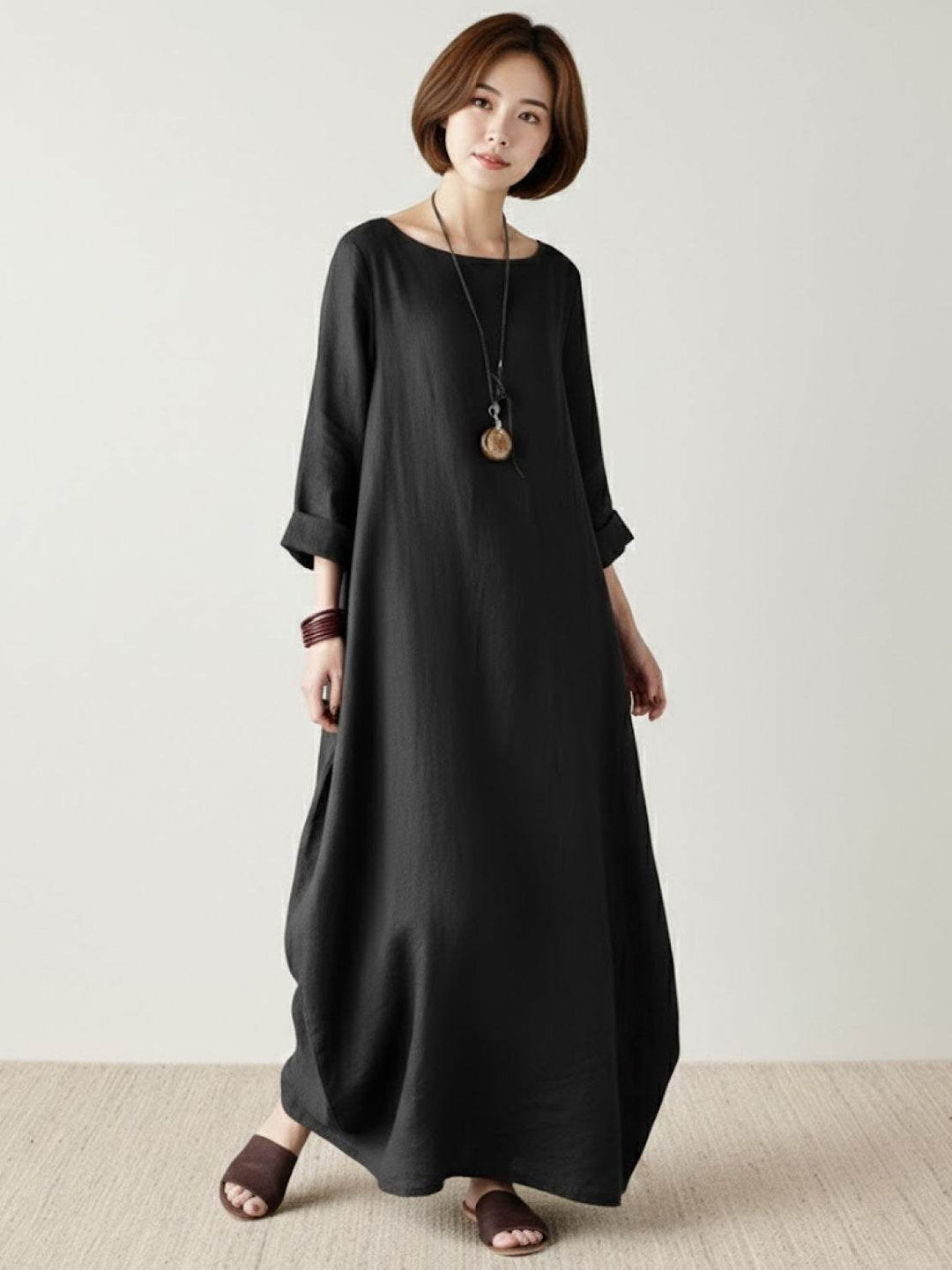 Serena Relaxte Maxi Jurk