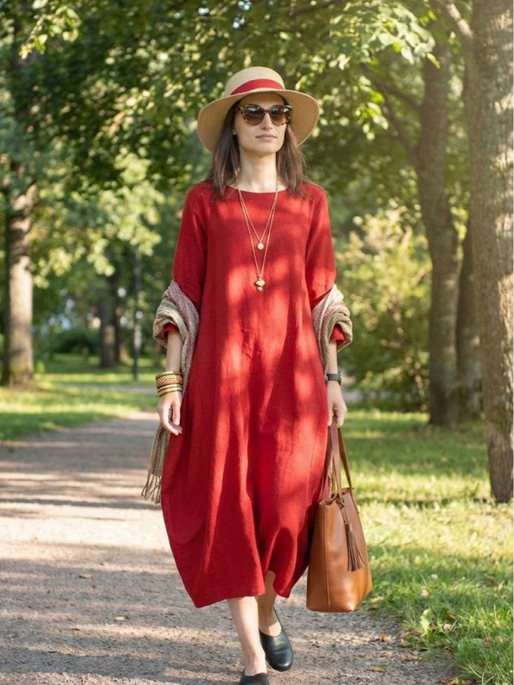 Serena Relaxte Maxi Jurk