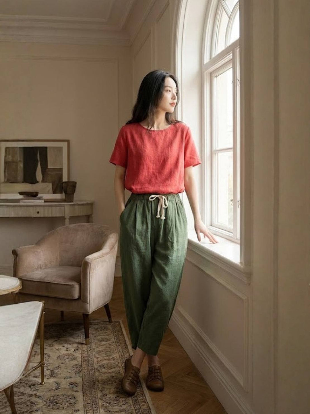 Harper Relaxte Broek