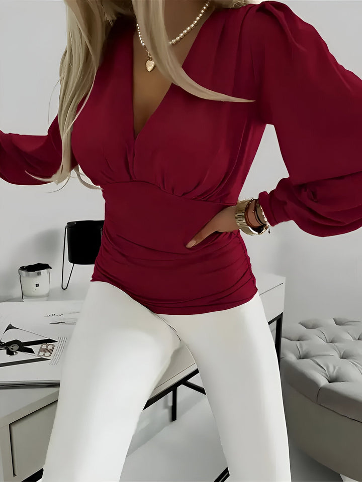 Caylee Getailleerde Blouse