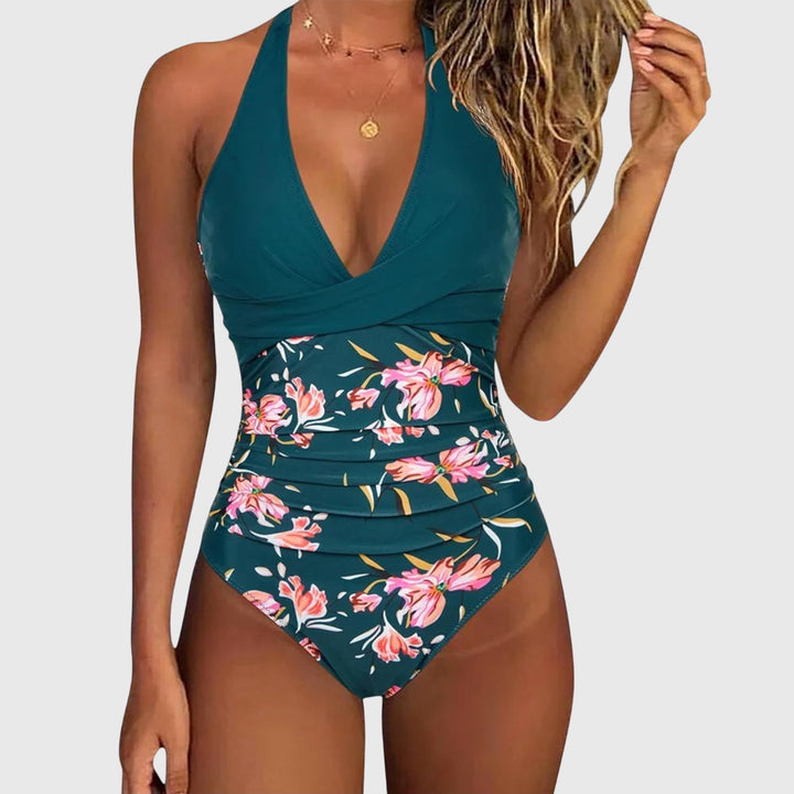 Marleen Getailleerde Bikini met V-hals
