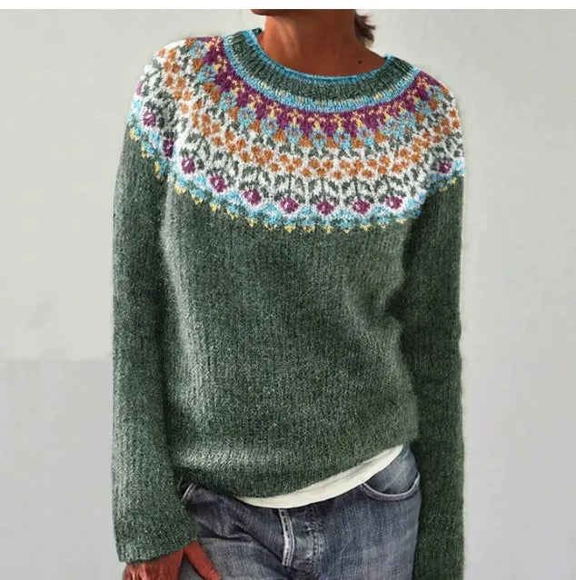 Elora Verfijnde Trui met Wikkeldetail