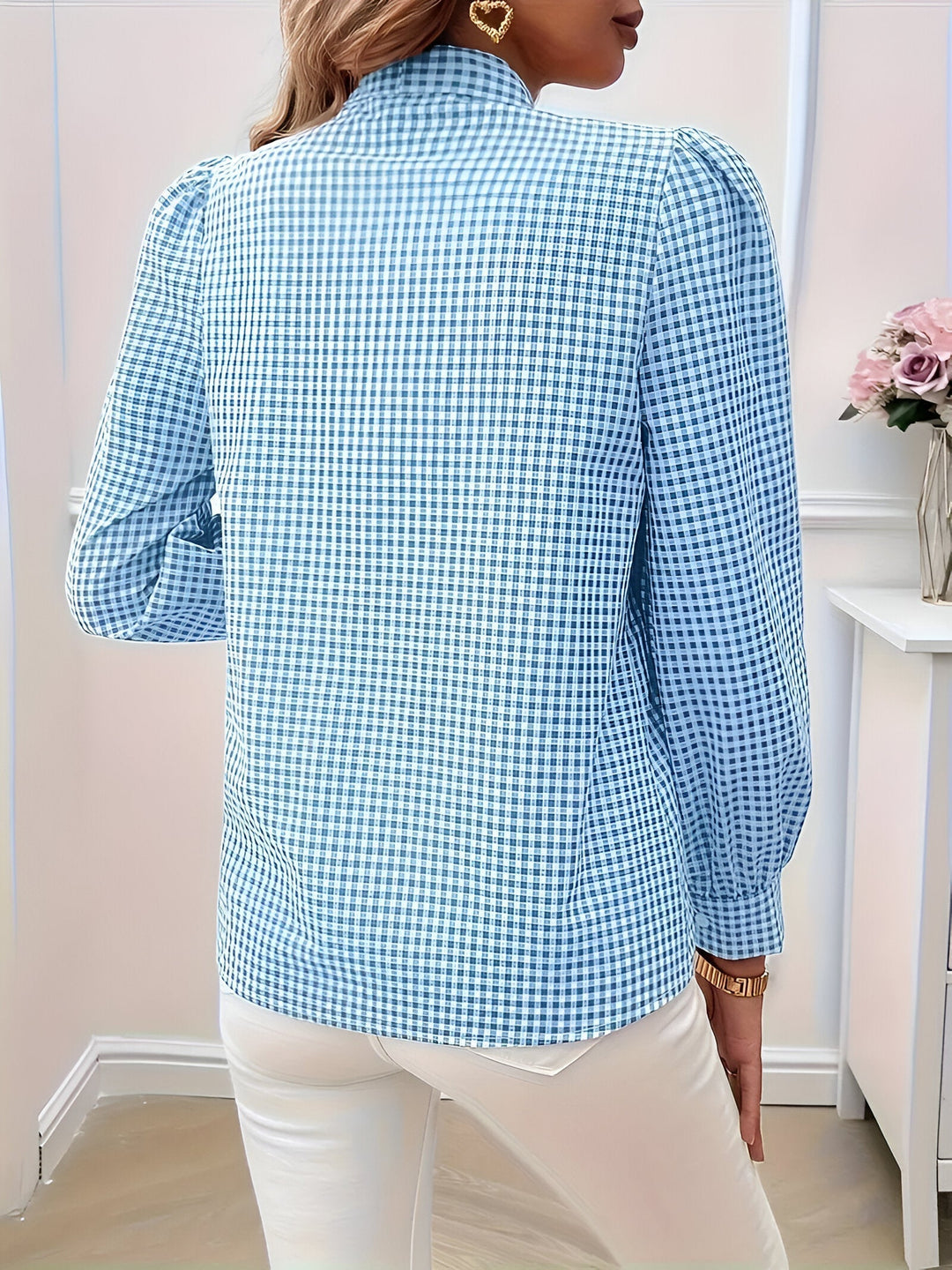 Brielle Tijdloze Blouse met Strikdetail