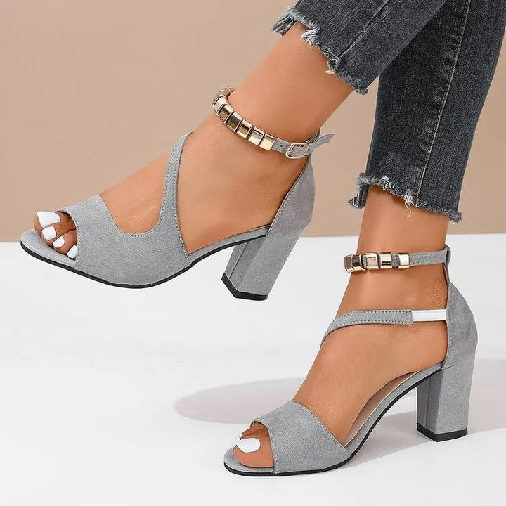 Camille Elegante Sandalen met Blokhak