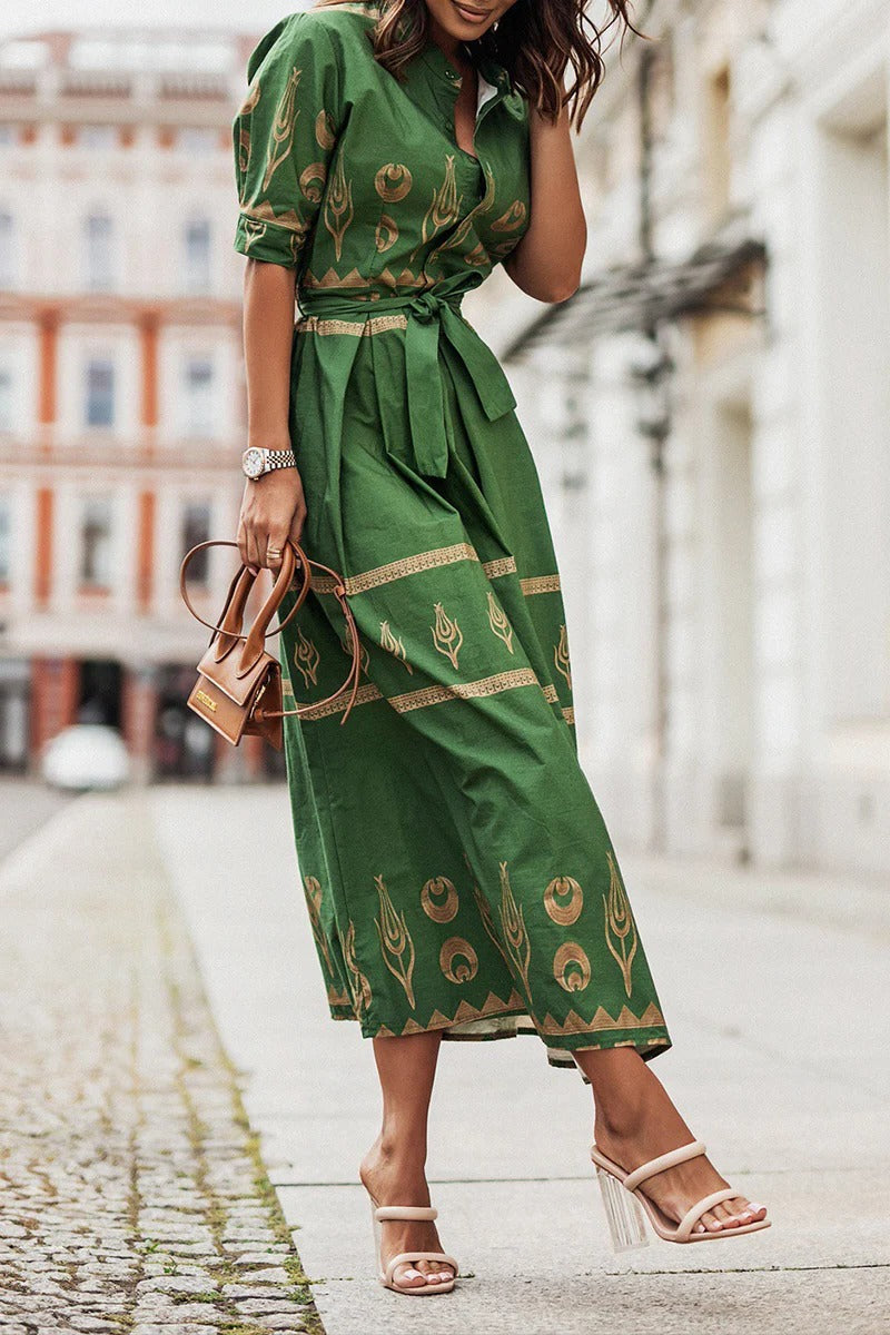 Cassandra Tijdloze Midi Jurk