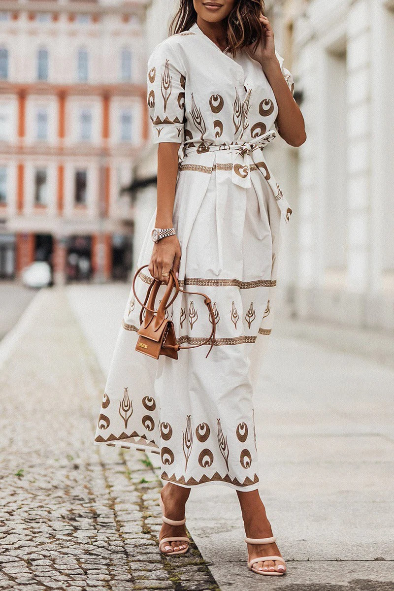 Cassandra Tijdloze Midi Jurk