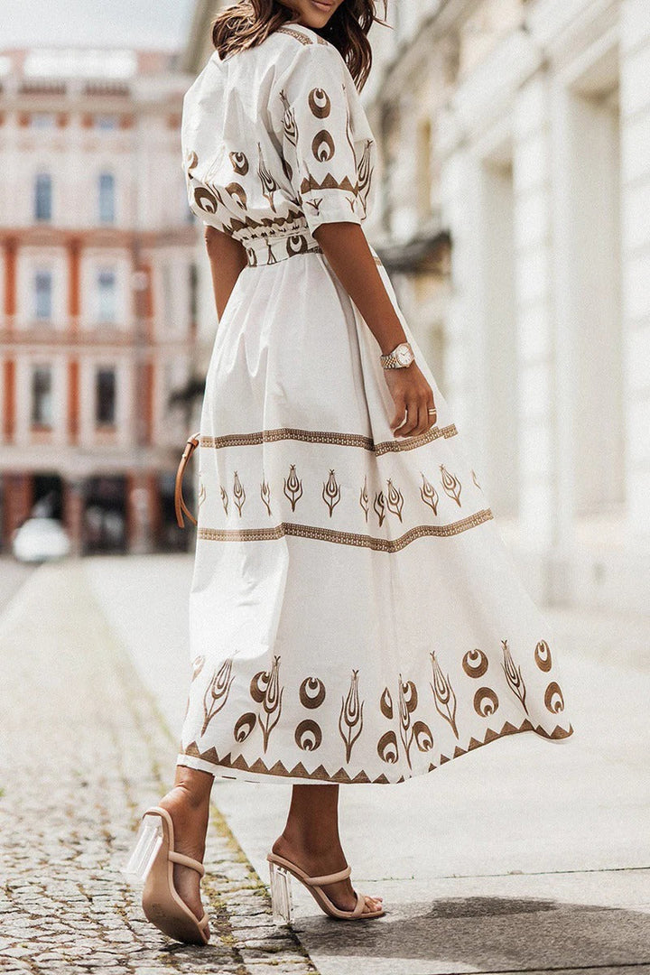 Cassandra Tijdloze Midi Jurk