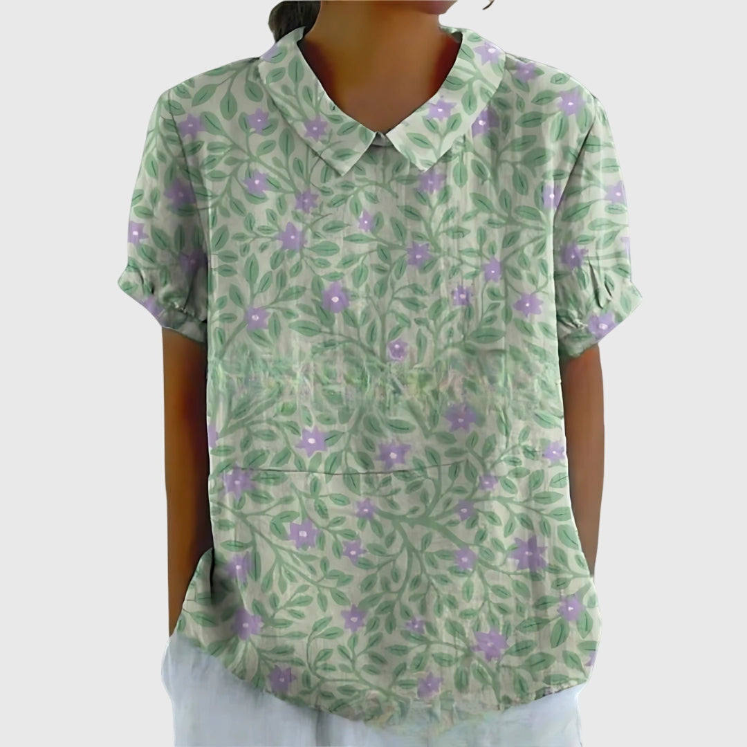 Jenna Stijlvolle Blouse met Bloemenprint