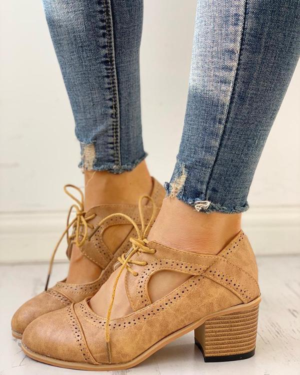 Daphne Stijlvolle Schoenen met Blokhak