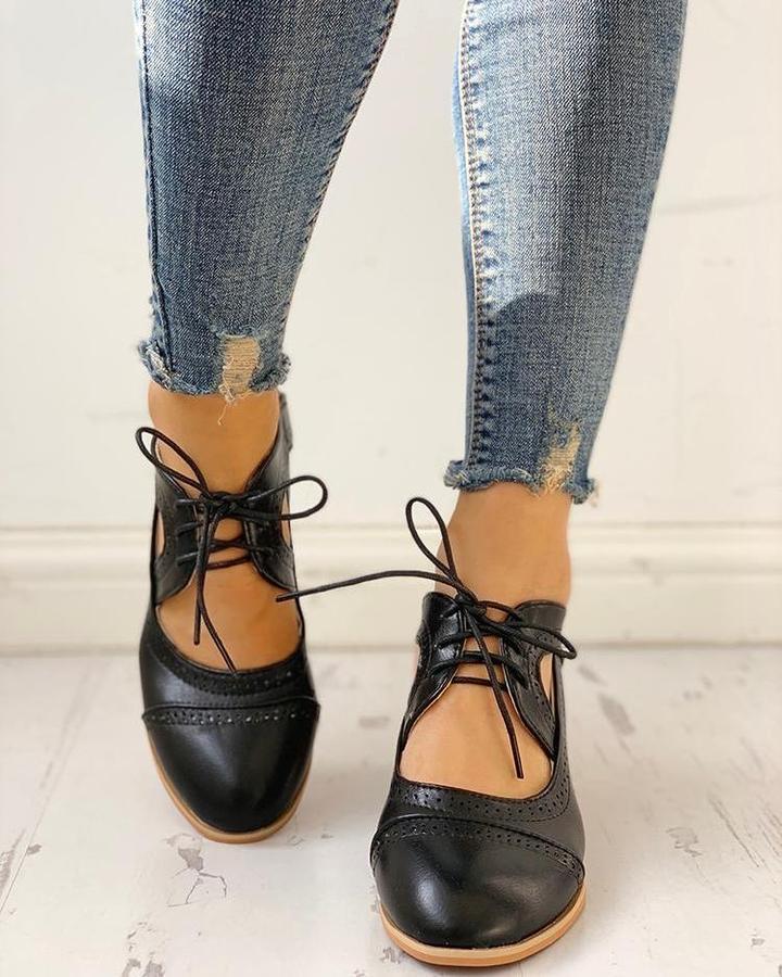 Daphne Stijlvolle Schoenen met Blokhak