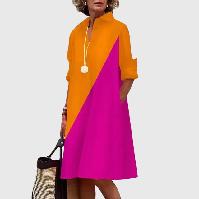 Paige Elegante Jurk met Zakken