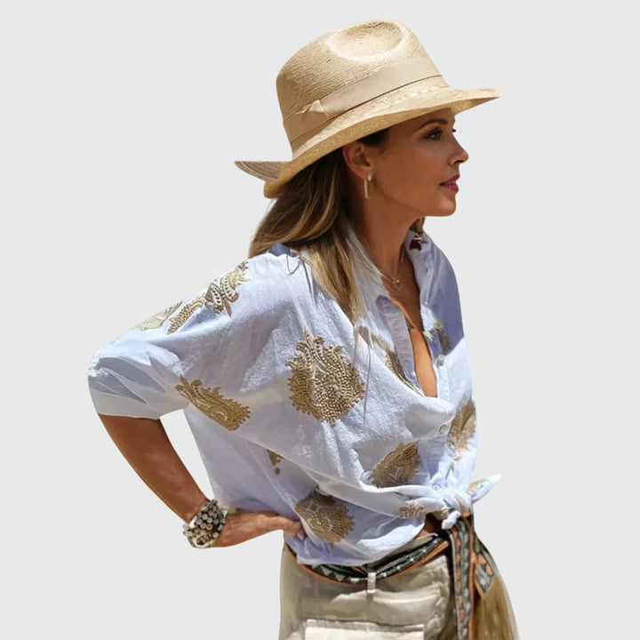 Josie Tijdloze Blouse