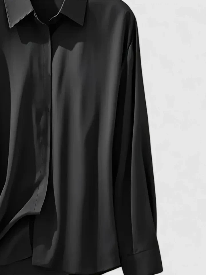 Melvaya Relaxte Top met Knoopdetails