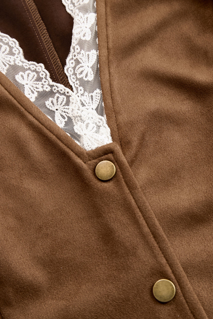 Elowen Getailleerde Blouse met V-hals