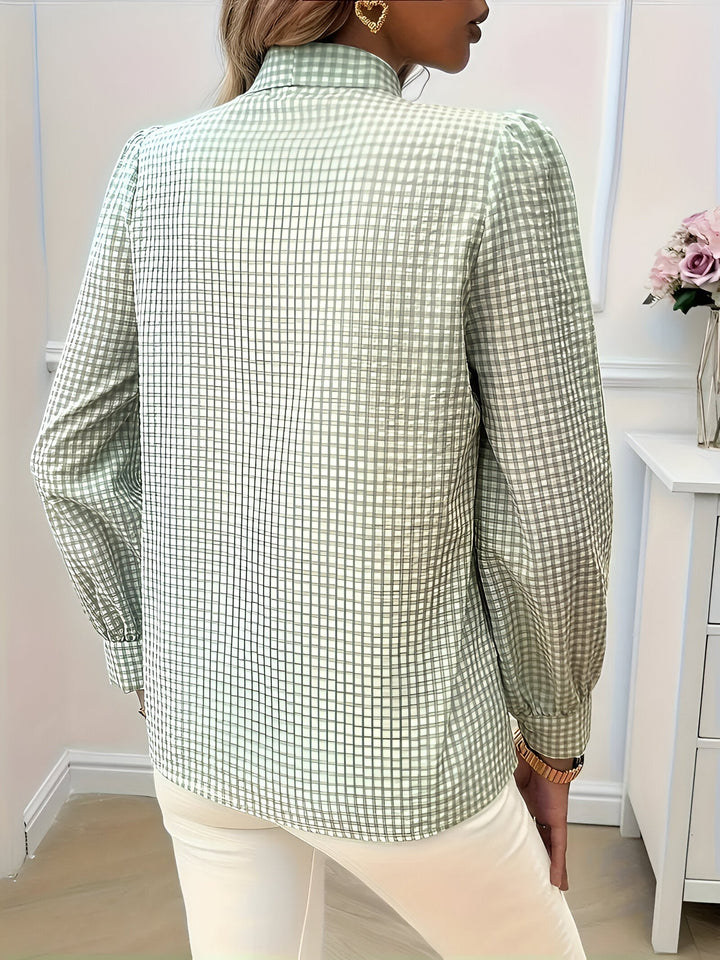 Brielle Tijdloze Blouse met Strikdetail
