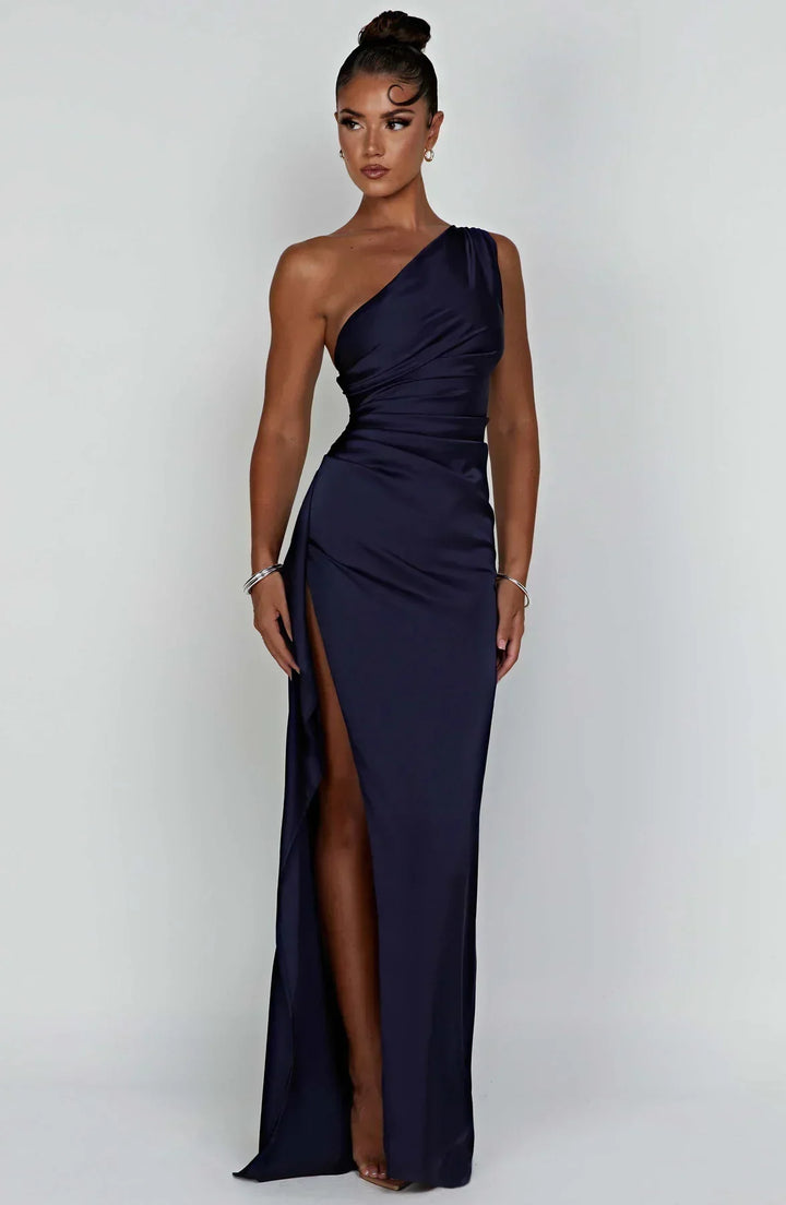 Fallon Elegante Maxi Jurk met Split