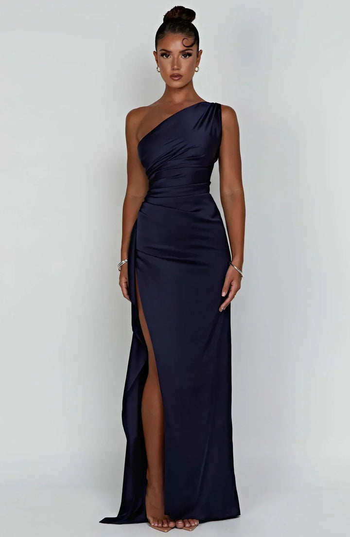 Fallon Elegante Maxi Jurk met Split