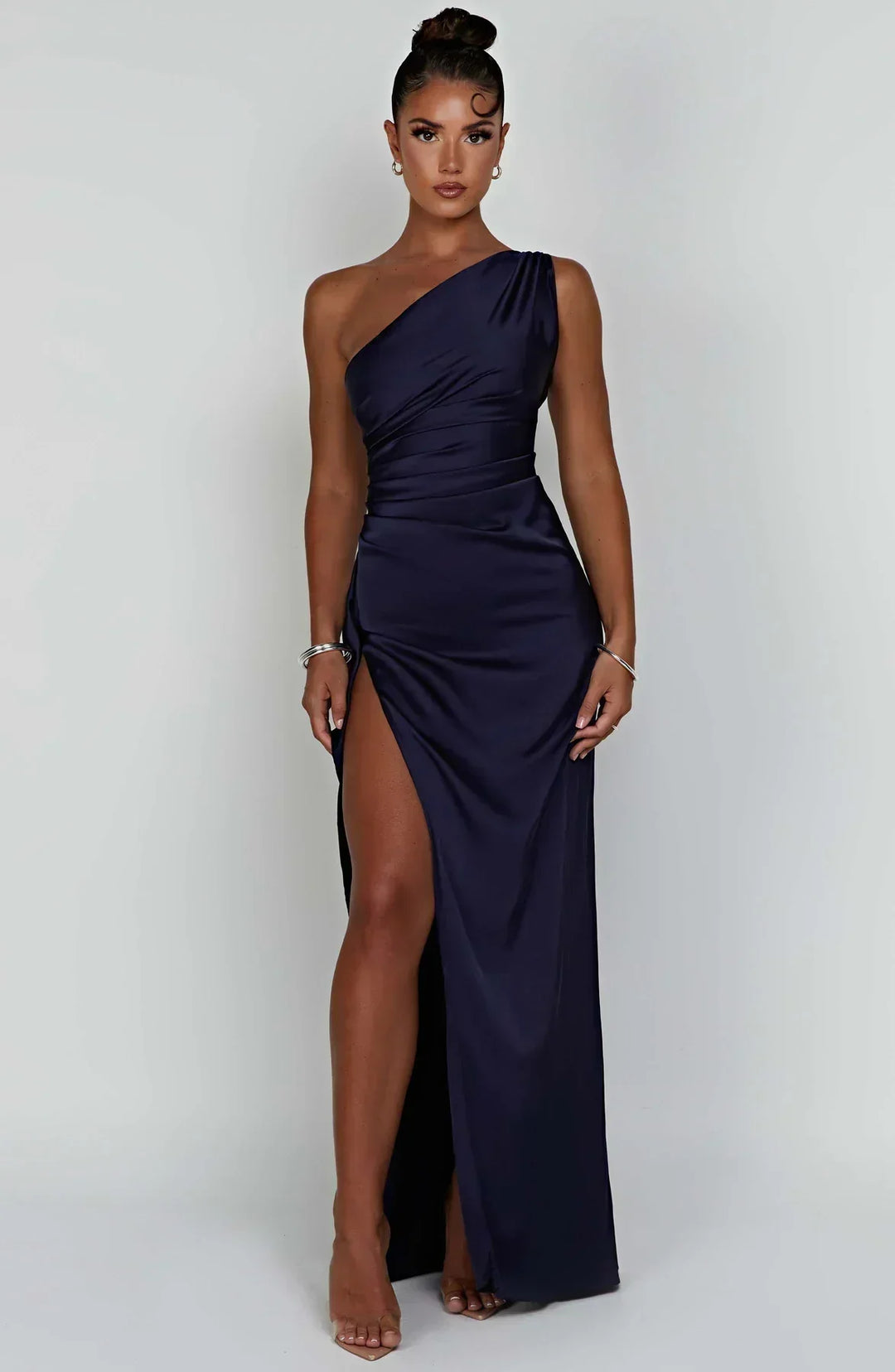 Fallon Elegante Maxi Jurk met Split