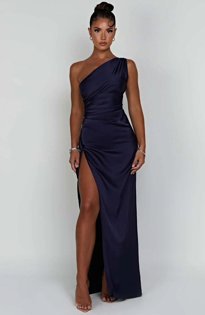 Fallon Elegante Maxi Jurk met Split