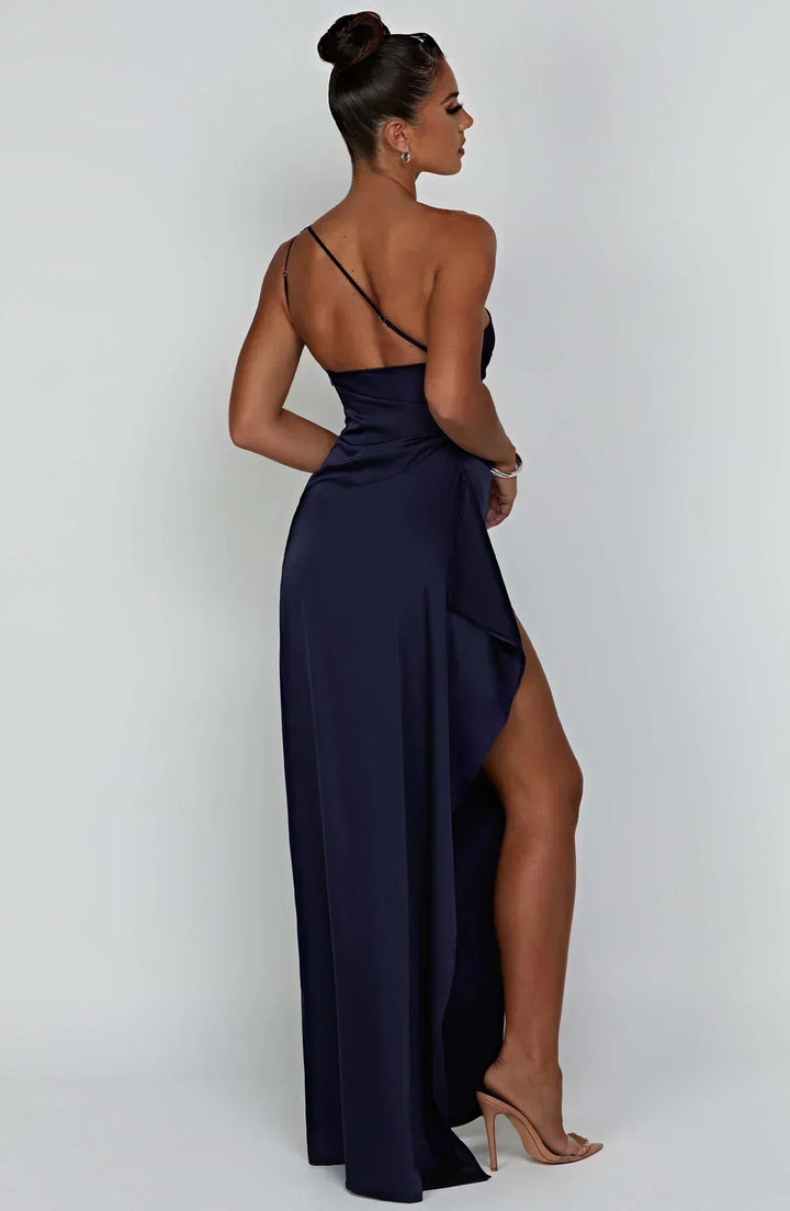 Fallon Elegante Maxi Jurk met Split
