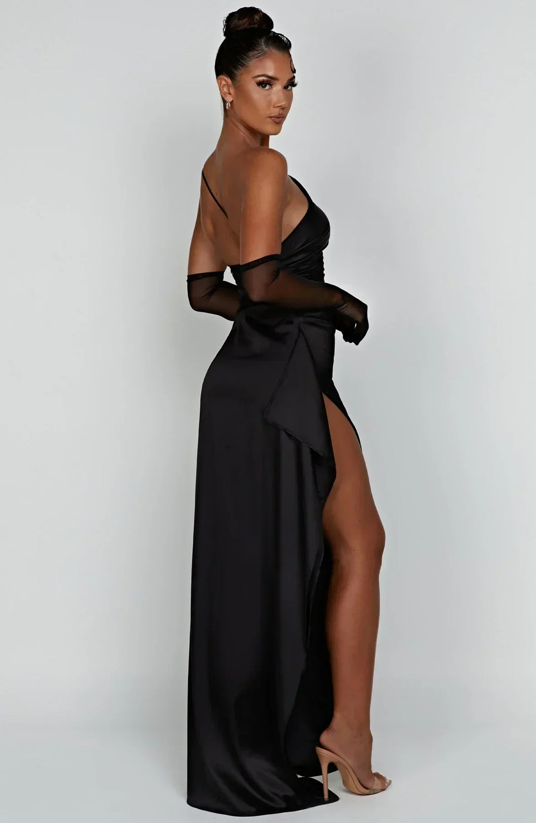 Fallon Elegante Maxi Jurk met Split