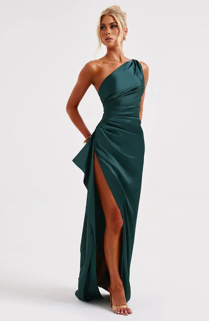 Fallon Elegante Maxi Jurk met Split