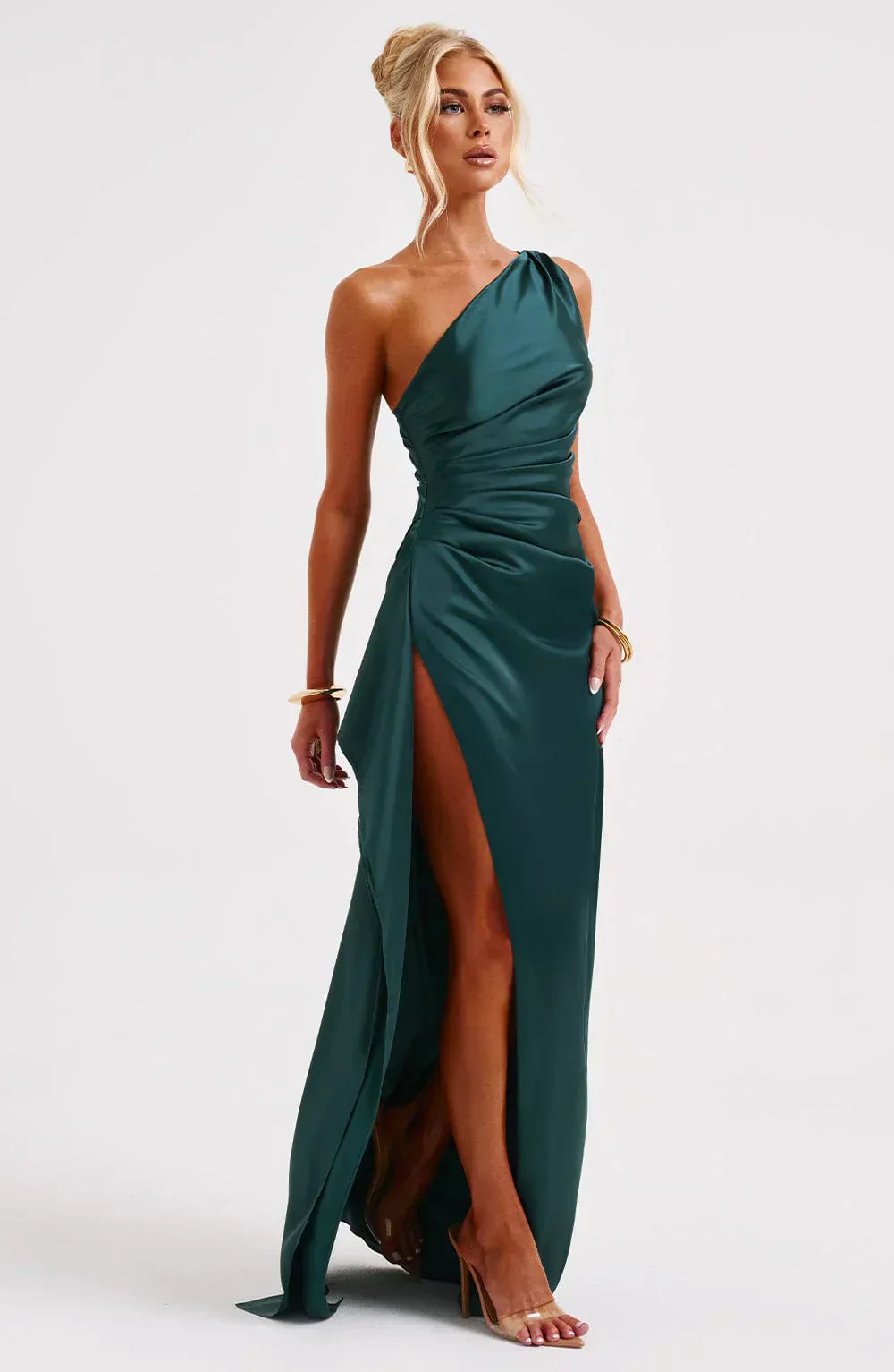 Fallon Elegante Maxi Jurk met Split