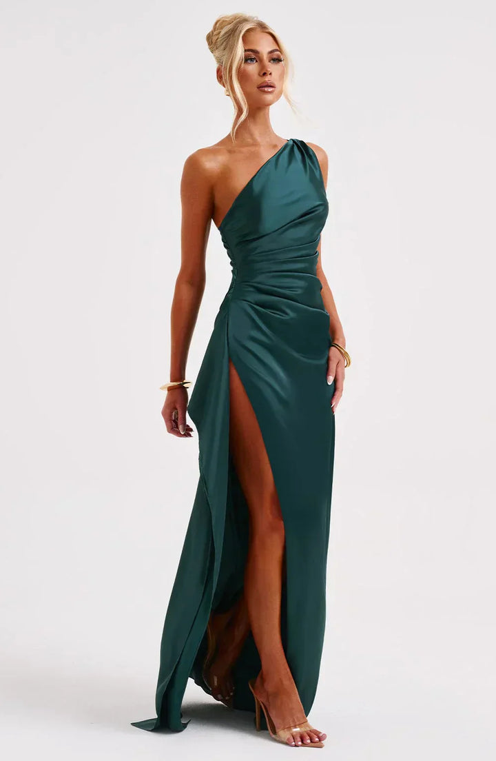 Fallon Elegante Maxi Jurk met Split