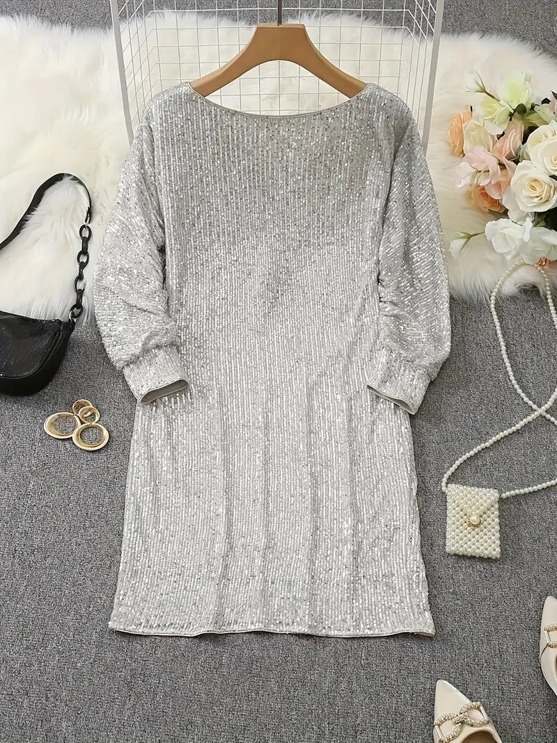 Lize Elegante Mini Jurk met One-shoulder
