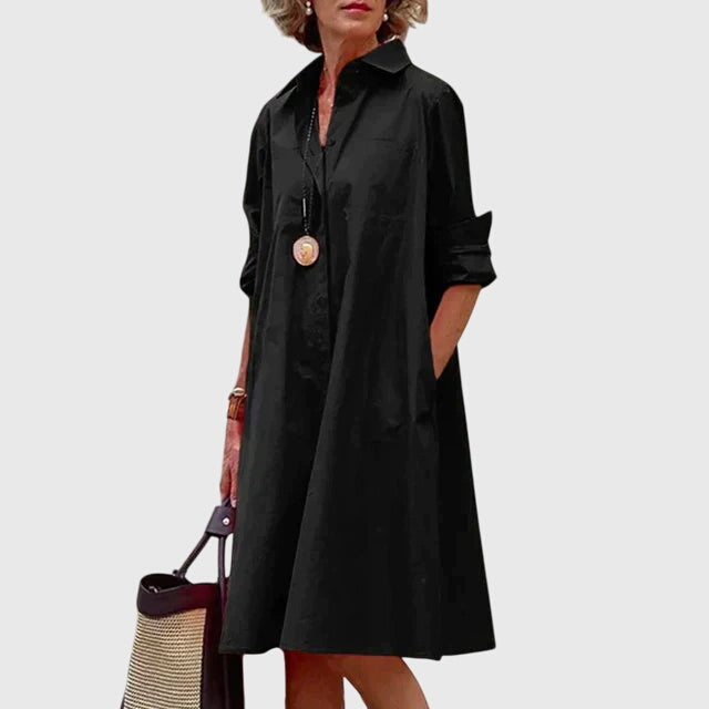 Paige Elegante Jurk met Zakken