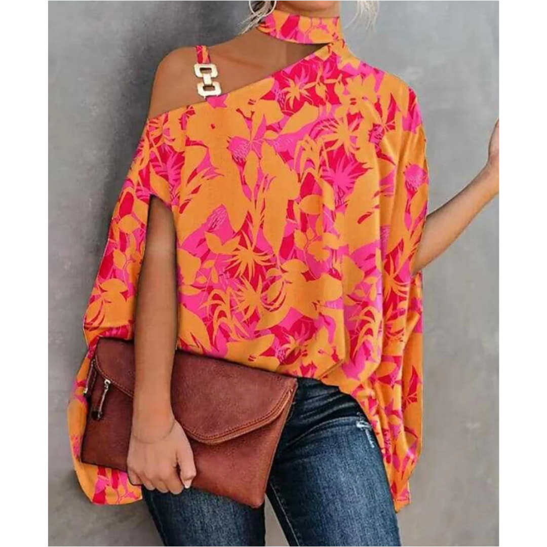 Francesca Verfijnde Top met Off-shoulder