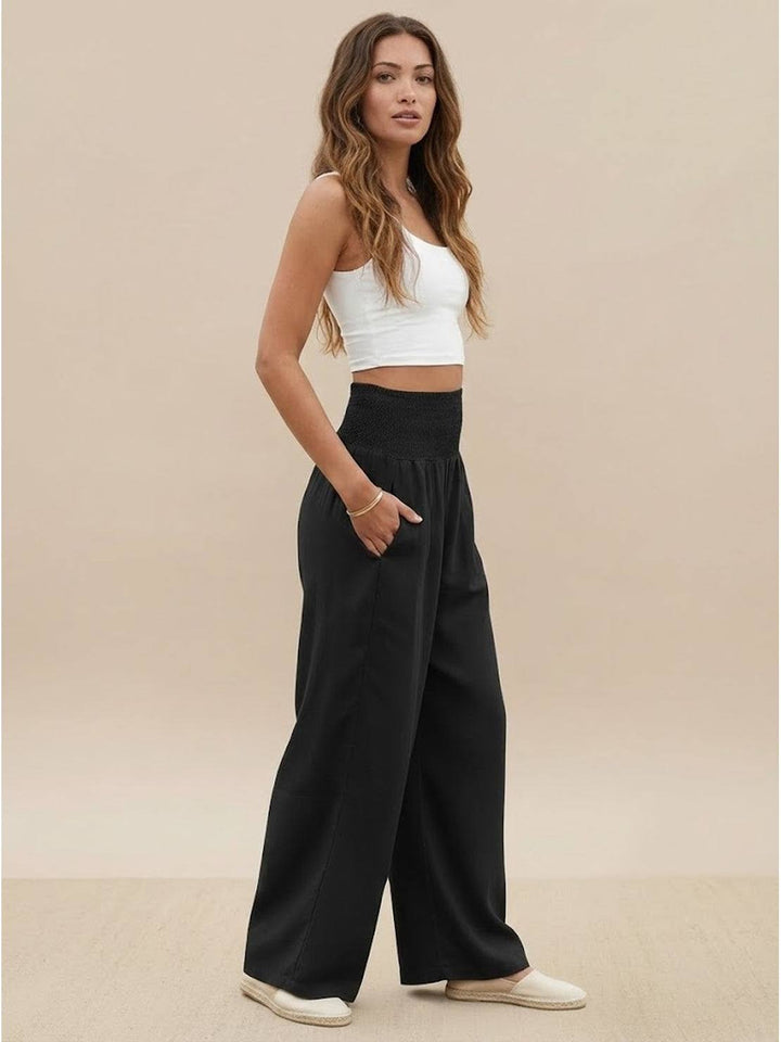 Dune Wijde Broek met Plooien