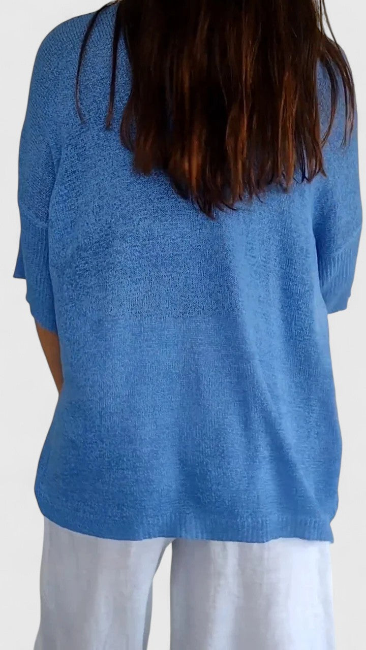 Sonylah Elegante Top met V-hals