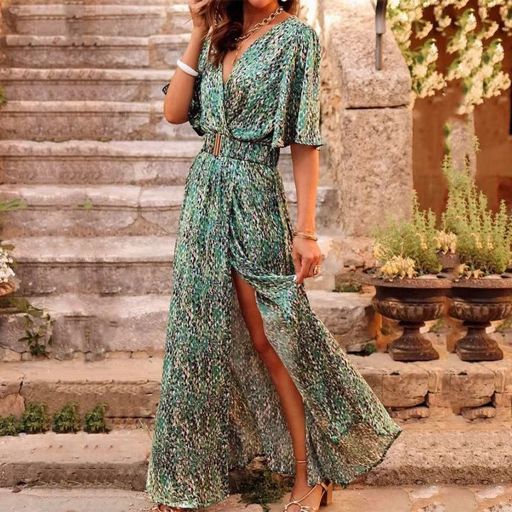 Juliette Elegante Maxi Jurk met V-hals