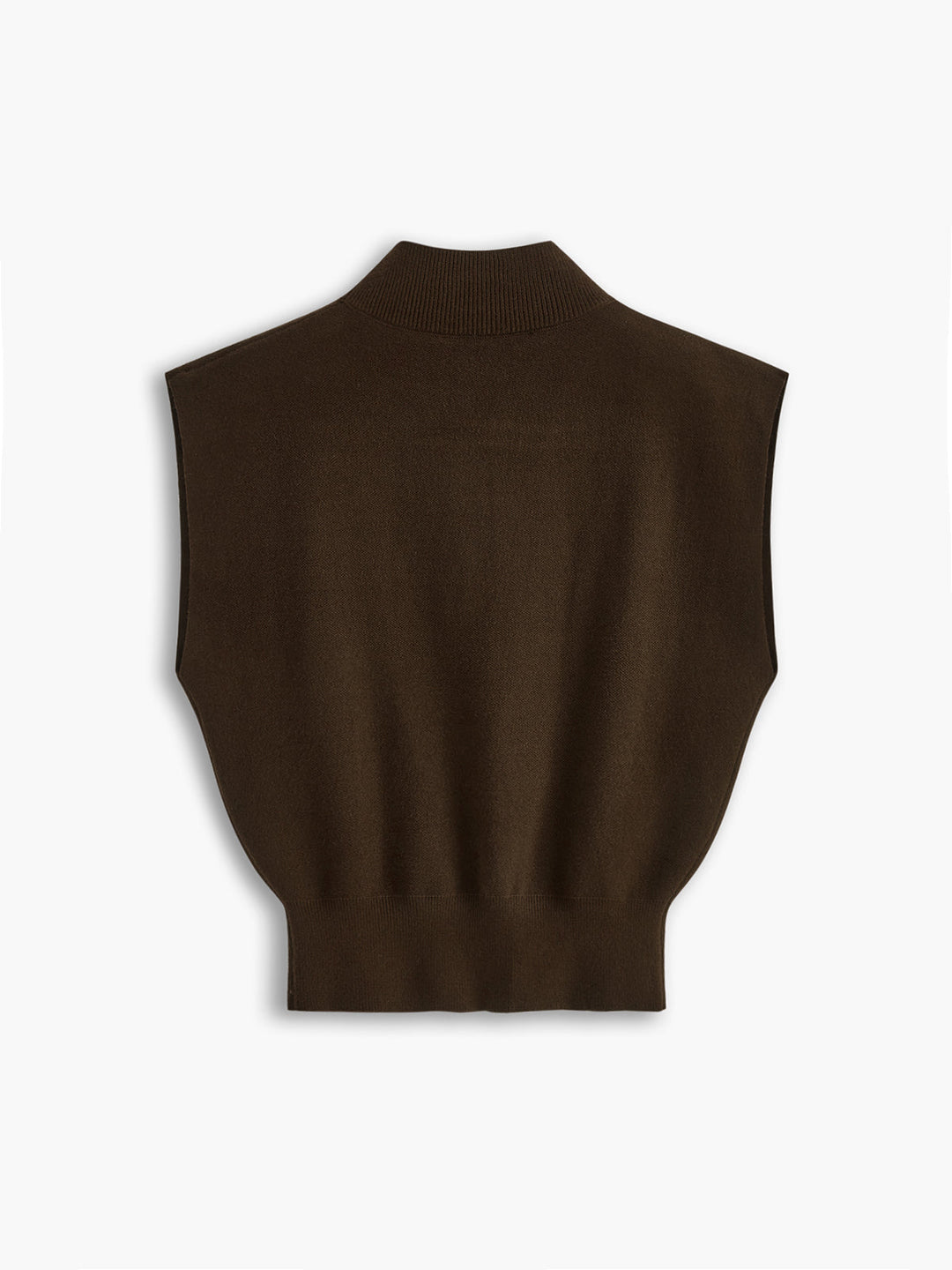 Hailey | Dames Mock Neck Korte Mouw Casual Top