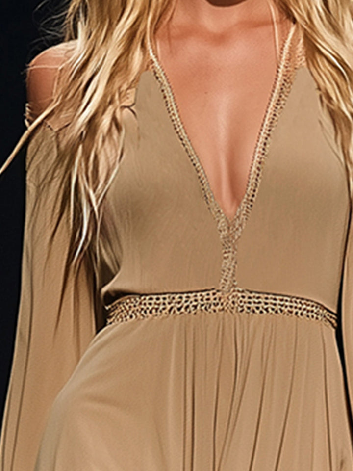 Lenora Elegante Mini Jurk met Off-shoulder