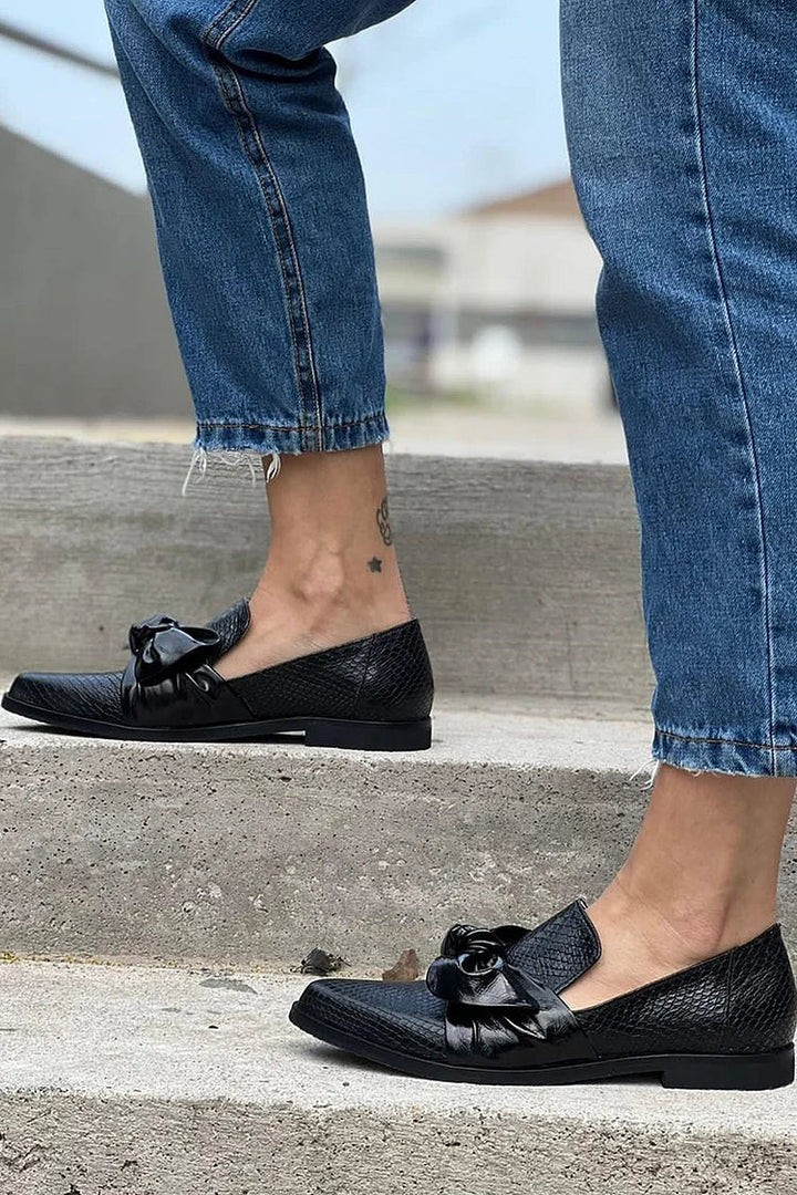 Leonie Comfortabele Schoenen met Strikdetail