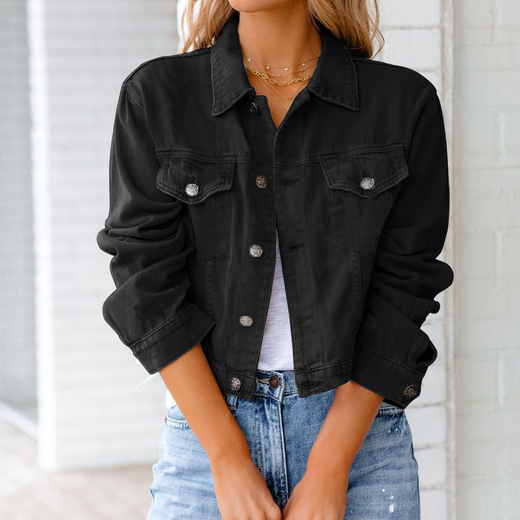 Lucinda Elegante Jas met Knoopdetails