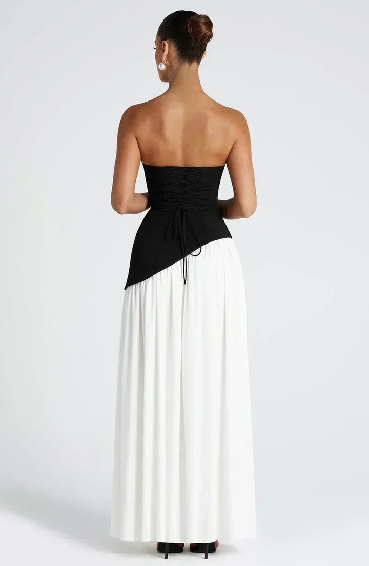 Emily Tijdloze Maxi Jurk met Split