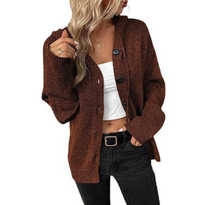 Dames vest met capuchon en knoopsluiting voor een ruime pasvorm en comfort