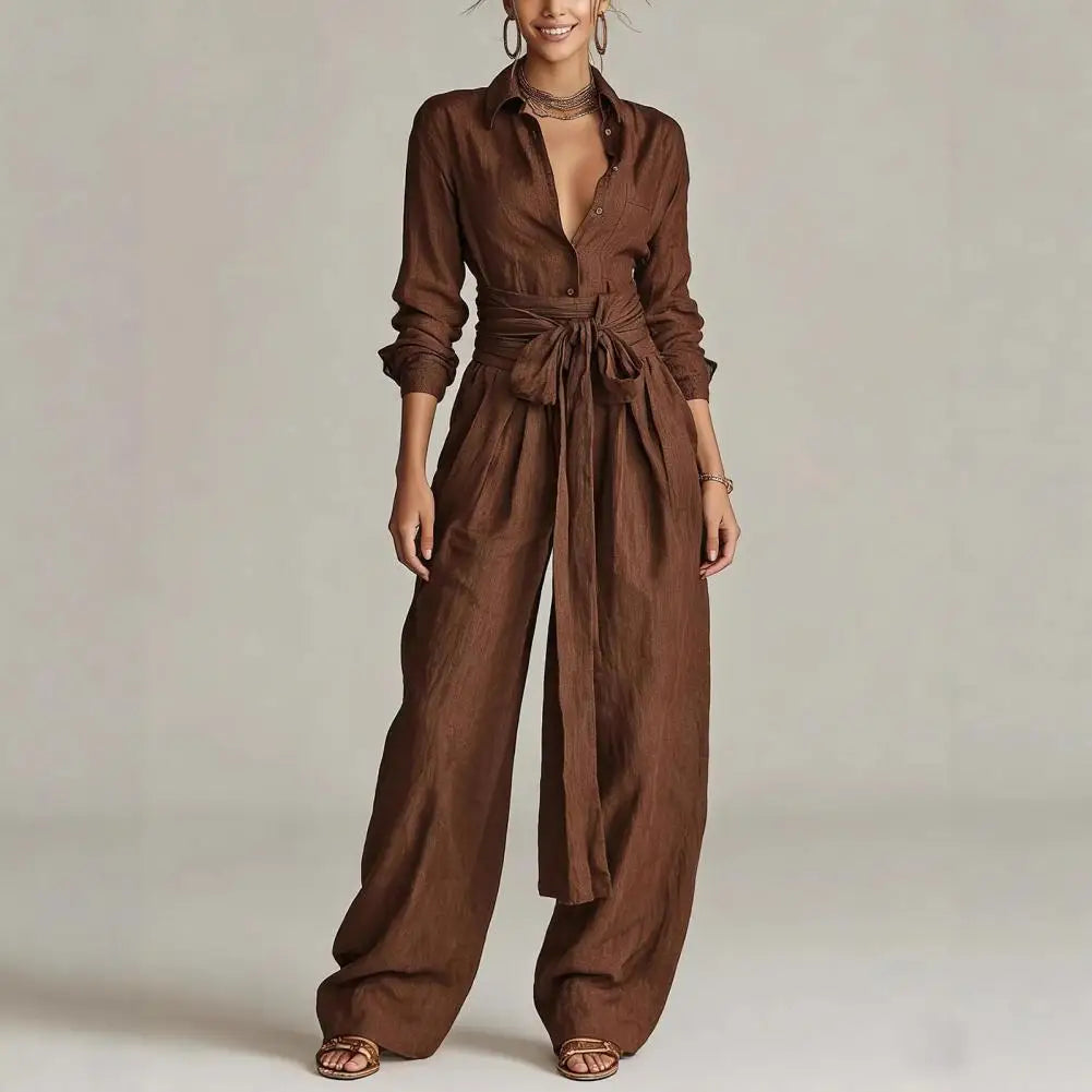 Milena Tijdloze Set met Knoopdetails