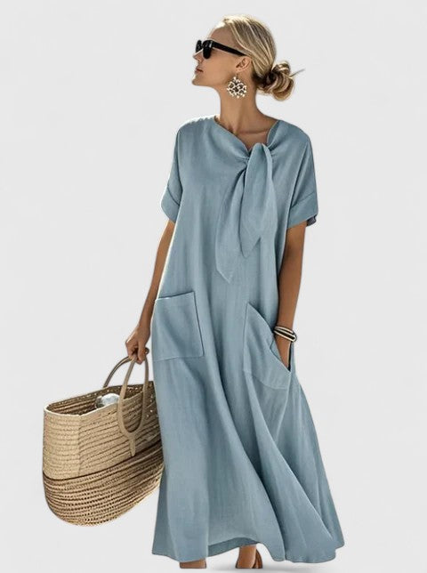 Antonina Elegante Jurk met Zakken