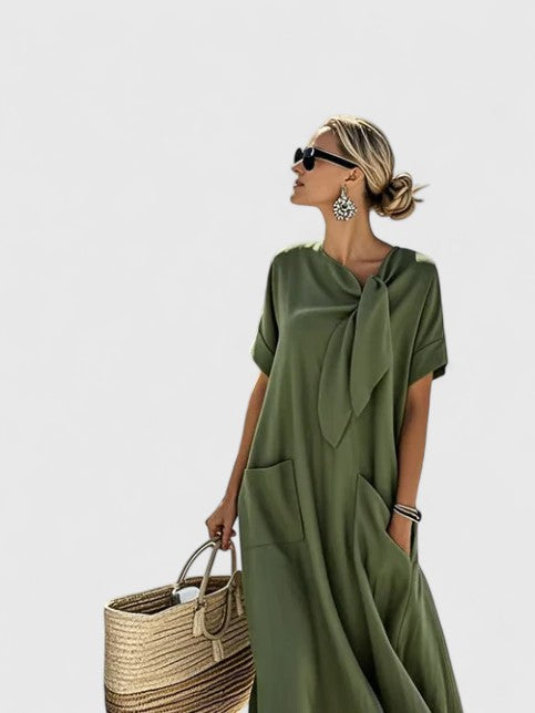 Antonina Elegante Jurk met Zakken