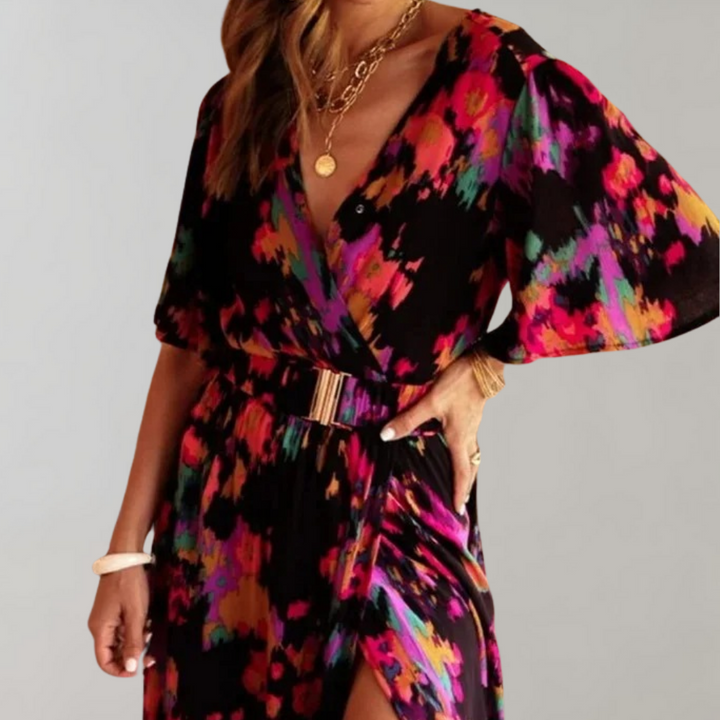 Nyx Stijlvolle Maxi Jurk met V-hals